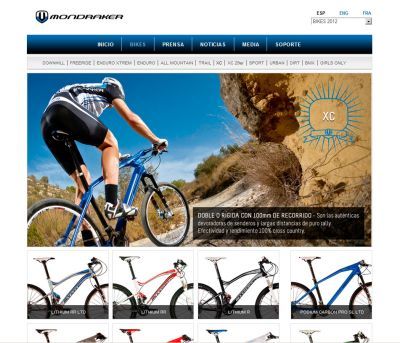 Mondraker 2012:Todas las novedades en su web